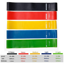 Load image into Gallery viewer, 5 pieces Resistance Bands Set