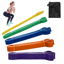 Load image into Gallery viewer, 5pcs Resistance Loop Bands Set