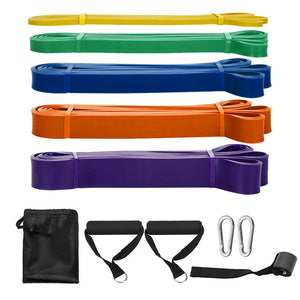 5pcs Resistance Loop Bands Set